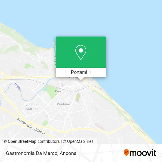 Mappa Gastronomia Da Marco