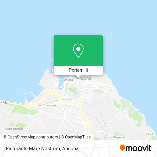 Mappa Ristorante Mare Nostrum