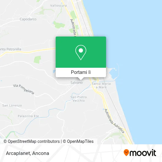 Mappa Arcaplanet