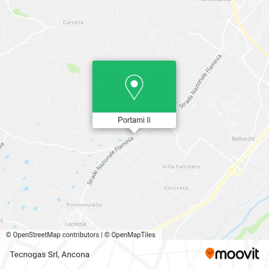 Mappa Tecnogas Srl