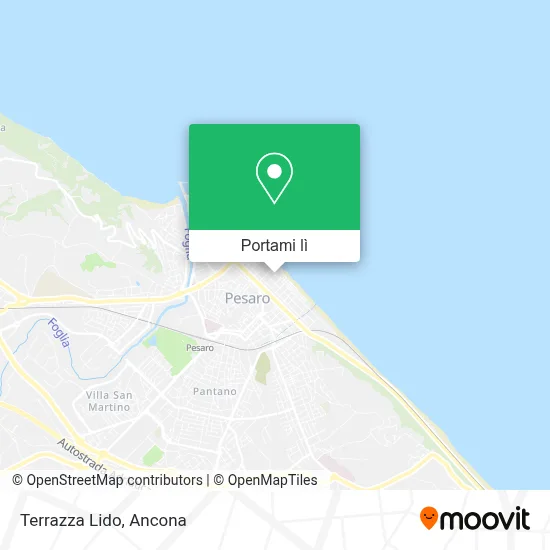 Mappa Terrazza Lido