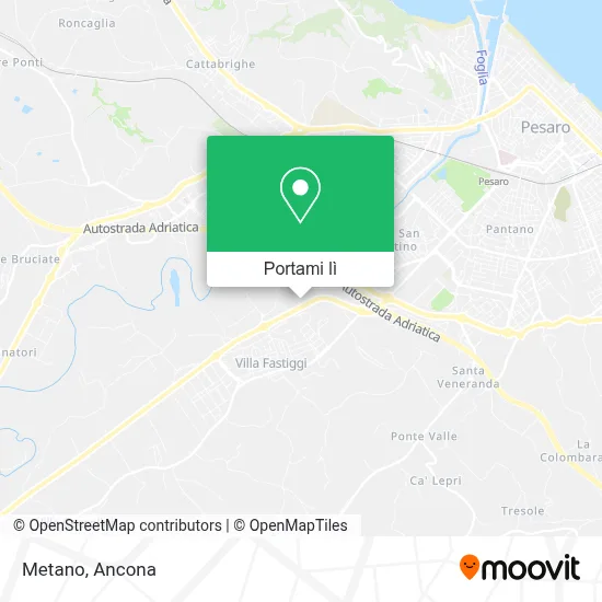 Mappa Metano