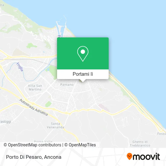 Mappa Porto Di Pesaro