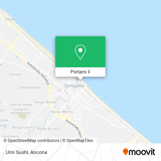Mappa Umi Sushi