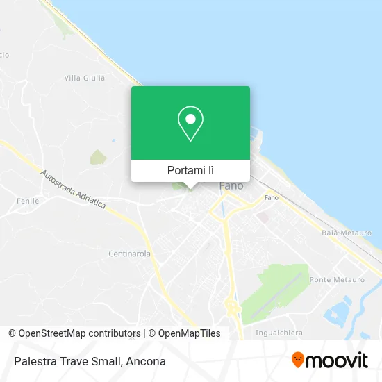 Mappa Palestra Trave Small