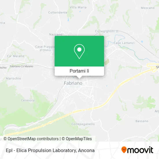 Mappa Epl - Elica Propulsion Laboratory