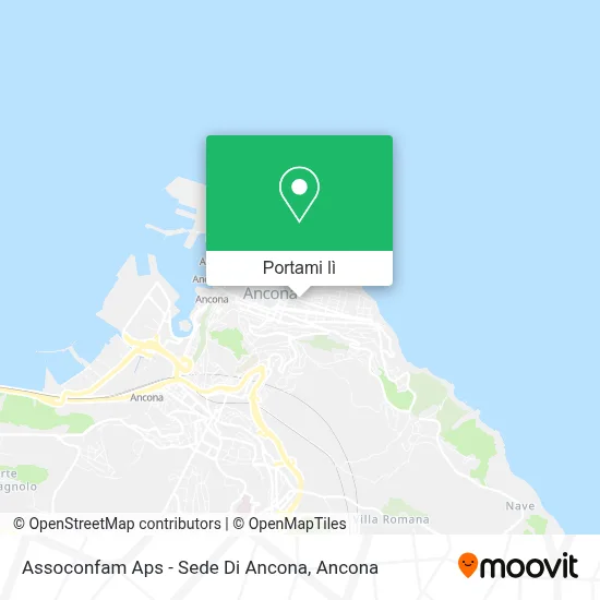 Mappa Assoconfam Aps - Sede Di Ancona