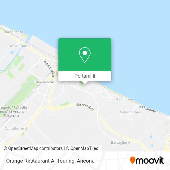 Mappa Orange Restaurant Al Touring