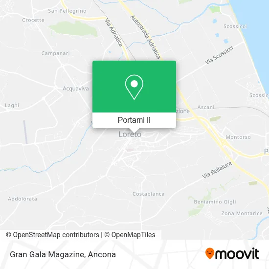 Mappa Gran Gala Magazine