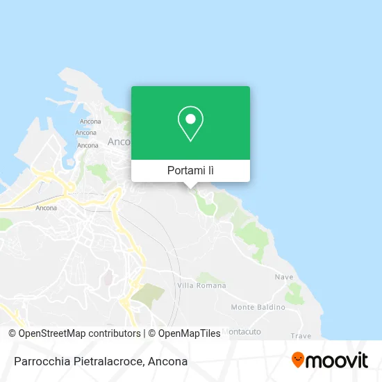 Mappa Parrocchia Pietralacroce