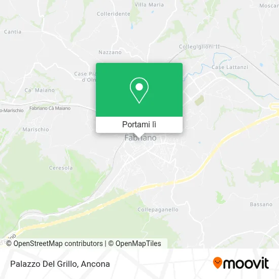 Mappa Palazzo Del Grillo