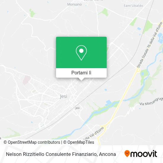 Mappa Nelson Rizzitiello Consulente Finanziario