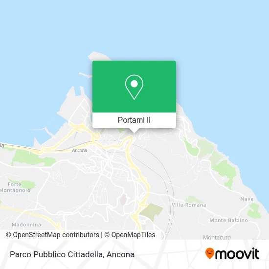 Mappa Parco Pubblico Cittadella