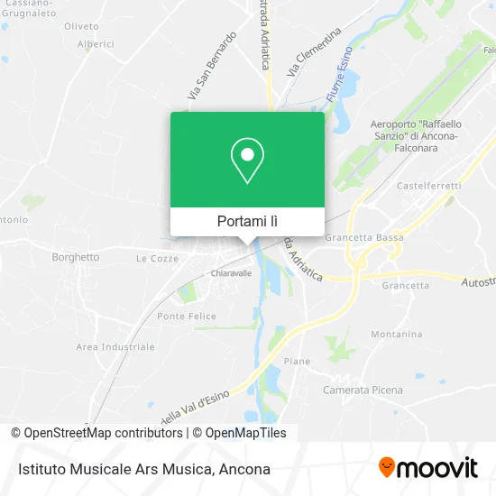 Mappa Istituto Musicale Ars Musica
