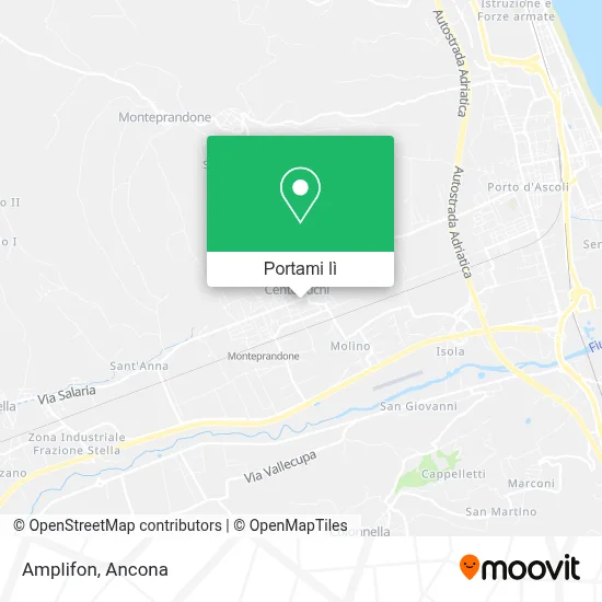 Mappa Amplifon