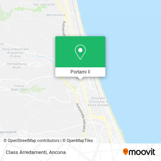Mappa Class Arredamenti