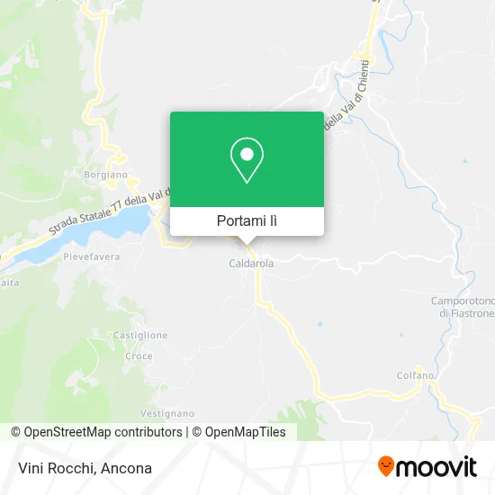 Mappa Vini Rocchi