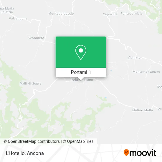 Mappa L'Hotello
