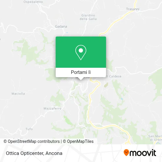 Mappa Ottica Opticenter