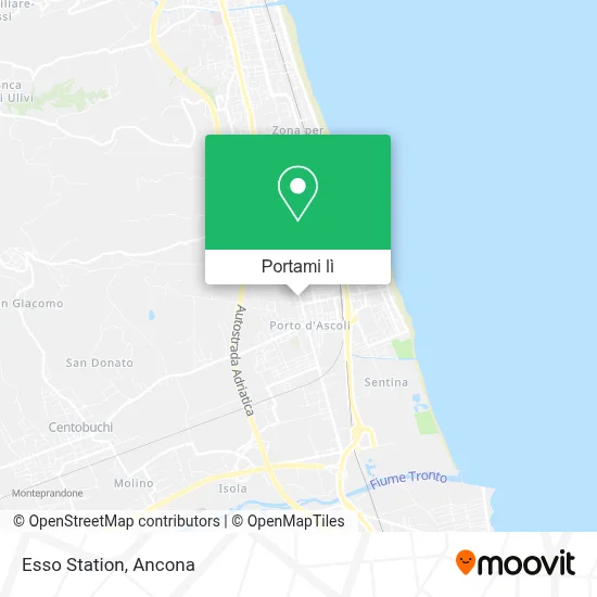 Mappa Esso Station