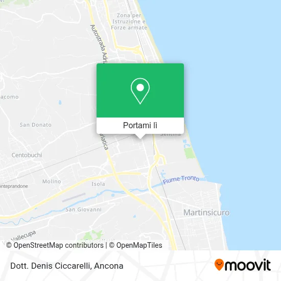 Mappa Dott. Denis Ciccarelli