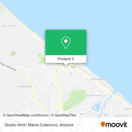 Mappa Studio Arch. Marta Colacicco