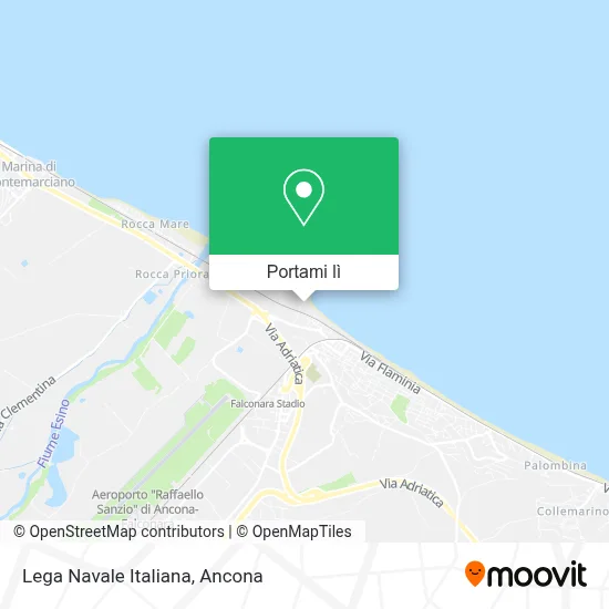 Mappa Lega Navale Italiana