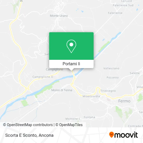 Mappa Scorta E Sconto