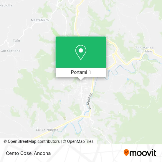 Mappa Cento Cose