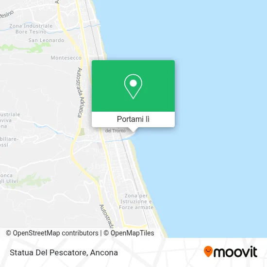 Mappa Statua Del Pescatore