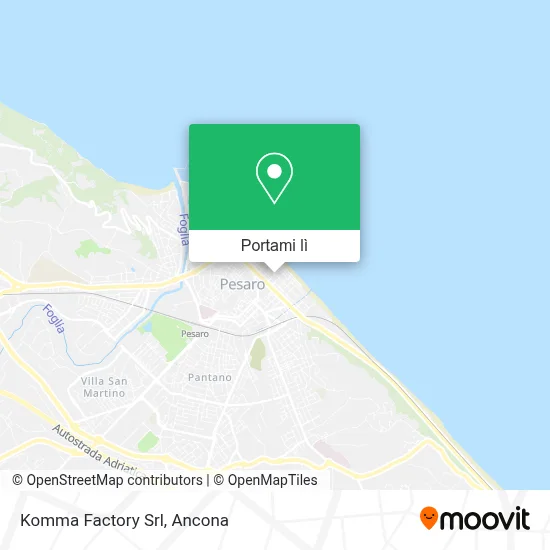 Mappa Komma Factory Srl