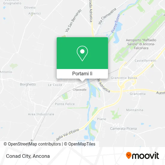 Mappa Conad City