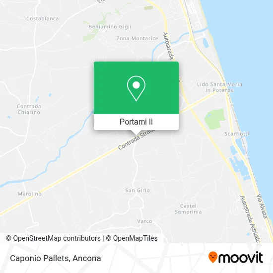 Mappa Caponio Pallets