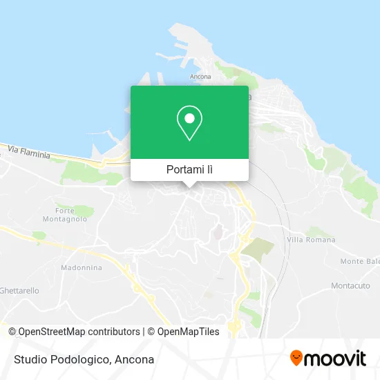 Mappa Studio Podologico