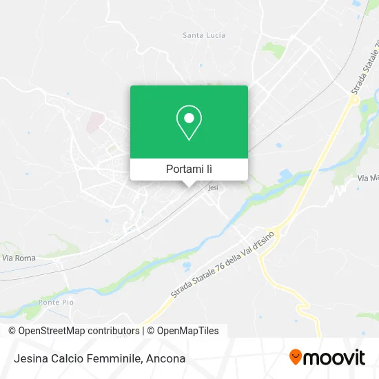 Mappa Jesina Calcio Femminile