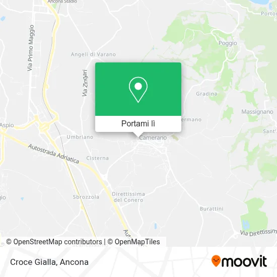 Mappa Croce Gialla