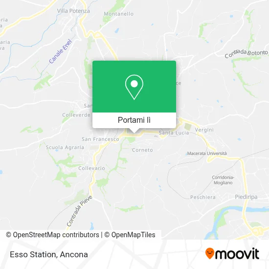 Mappa Esso Station