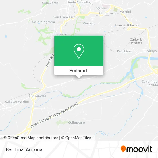 Mappa Bar Tina
