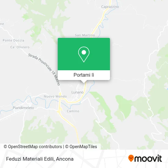 Mappa Feduzi Materiali Edili