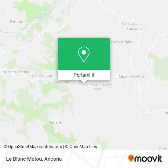 Mappa Le Blanc Matou