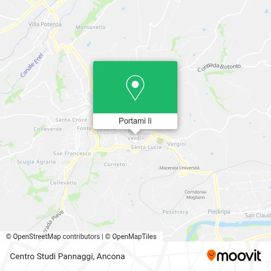 Mappa Centro Studi Pannaggi