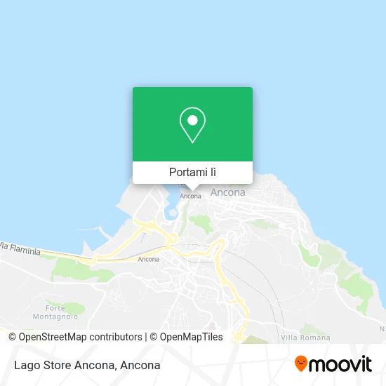Mappa Lago Store Ancona