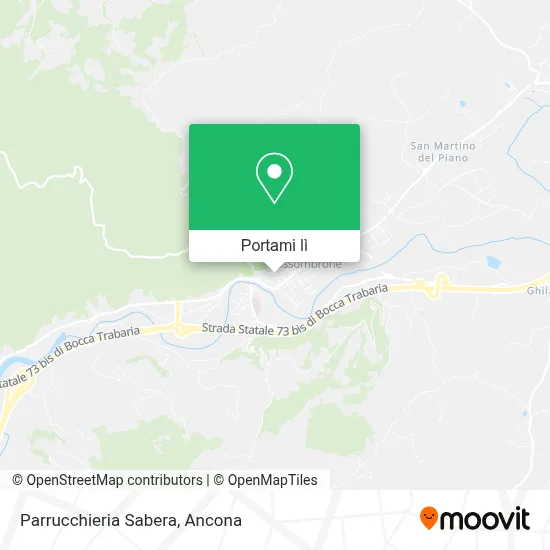 Mappa Parrucchieria Sabera