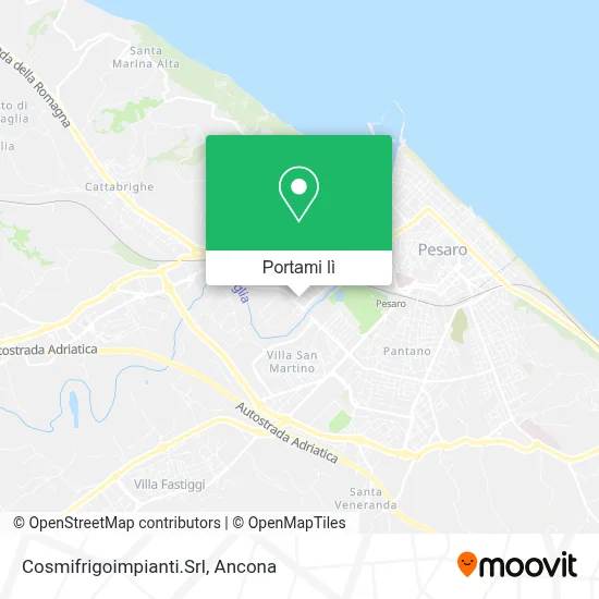 Mappa Cosmifrigoimpianti.Srl