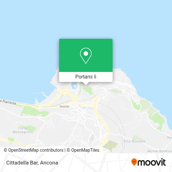 Mappa Cittadella Bar