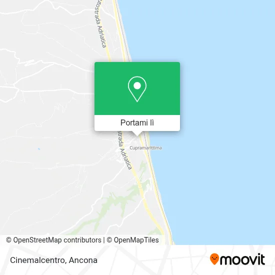 Mappa Cinemalcentro