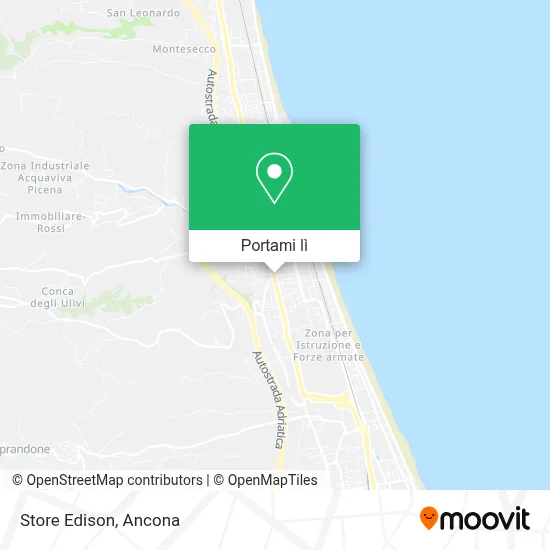 Mappa Store Edison