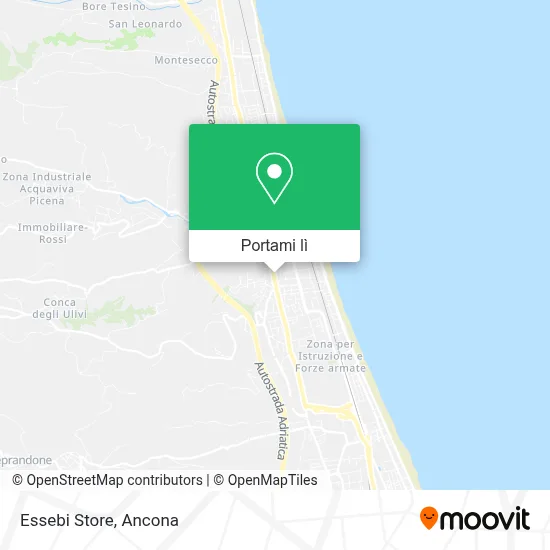 Mappa Essebi Store