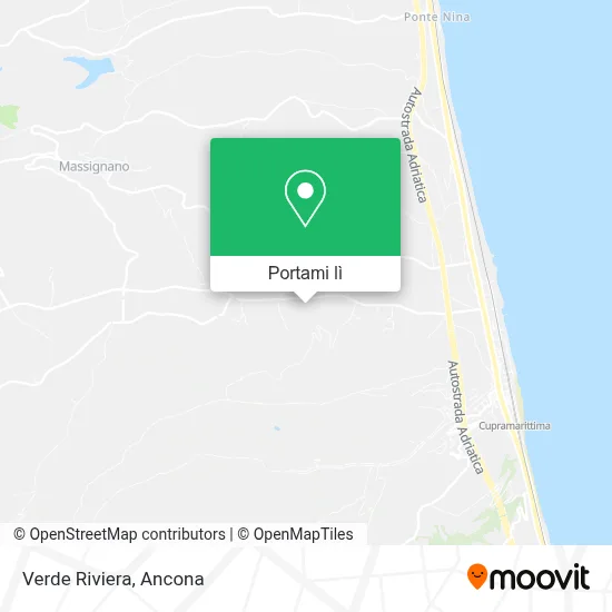 Mappa Verde Riviera