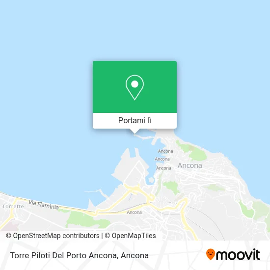 Mappa Torre Piloti Del Porto Ancona